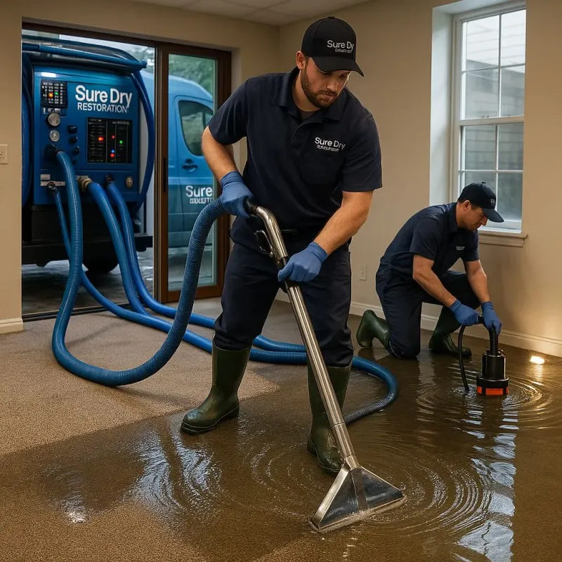 Water Extraction and Removal process in New Egypt, NJ